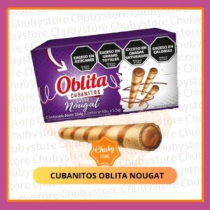 Caja de Cubanitos Oblita Nougat