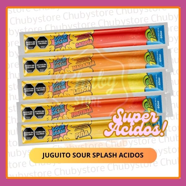 Juguitos Sour Splash acidos